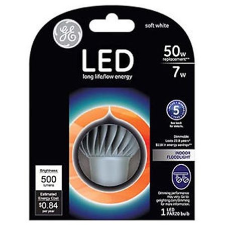 CURRENT 7 W Par20 Bulb; Soft White, 2PK 240190